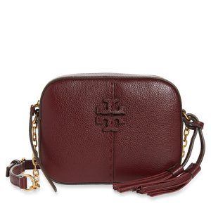 Tory Burch 'McGraw' Leather Camera Shoulder Bag